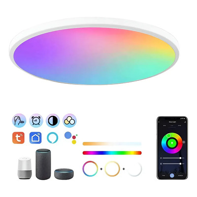 Plafón De Techo Inteligente Wifi Compatible Con Alexa | Envío gratis