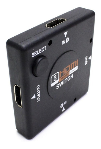 Switch Hdmi 3x1 3 Entradas 1 Salida Full Hd 1080p V1.4
