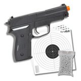 Pistola Airsoft Spring Rossi Pt 24/7 V310 Vigor 6mm Pt24/7