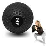 Balón Medicinal 2kg Para Entrenamiento Muscular / Slam Ball
