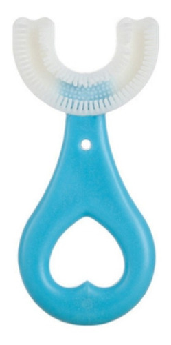 Escova De Dentes Infantil 360º/forma De U De Silicone Macio