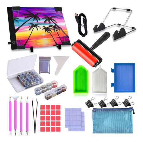 5d Diy Diamond Painting Pintura Diamante Kit Accesorios 