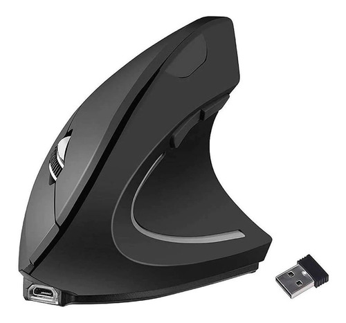 Mouse Vertical Inalámbrico Recargable Ergonómico Original V2