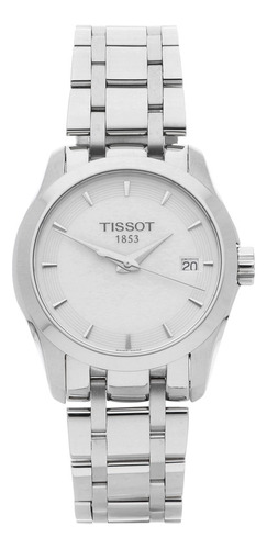 Reloj Tissot Unisex En Acero Inoxidable.