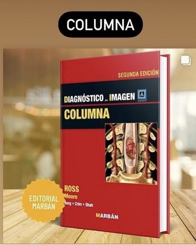 Diagnósto Por Imagen Columna 2da Ed. Amirsys, De Ross-moore., Vol. 1. Editorial Marban, Tapa Dura En Español, 2012