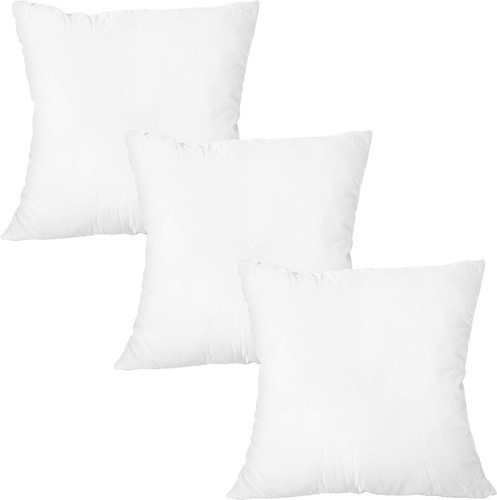 3 Travesseiros Brancos Fibras 100% Silicone Luxo Importada E Antialérgica Alto Padrão Mega Macio Mageal 