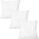 3 Travesseiros Brancos Fibras 100% Silicone Luxo Importada E Antialérgica Alto Padrão Mega Macio Mageal 