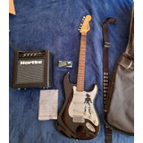 Guitarra Eléctrica Squier California + Amplificador Hartke