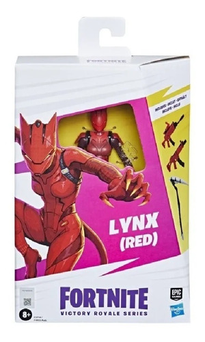 Figura Fortnite Lynx Red Victory Royale Series Hasbro F5710