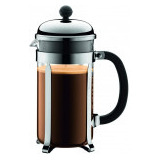 Cafetera Bodum Chambord French Press, 1 L, Cromada