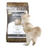 Rascador Gatos Con Catnip Seco Hierba Gatera Modelo Infinito