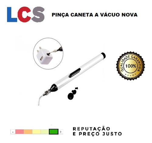 Pinça Caneta Vácuo Sucção Remoção De Bga Smd Solda 939 C/ Nf