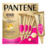 Kit Ampolas Pantene Nutrição Umectante 15ml C/3