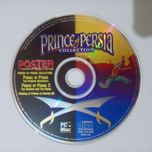 Jogo Prince Of Persia Collection P/ Pc E Mac