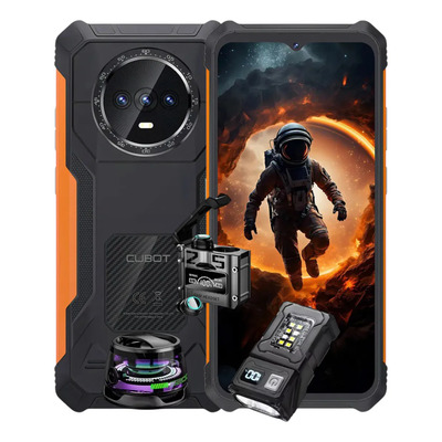 Cubot Kingkong Es Smartphone Ultra Fino Dual Sim 128 Gb Black 6gb+10gb Ram 5100mah Camara De 48mp Android 14 | Meses sin interés