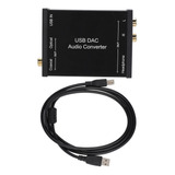 Convertidor De Audio Dac Digital A Analógico Gv-023 Audio Us