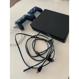 Sony Playstation 4 Slim 1tb Standard  Negro + Dos Controles