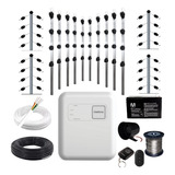 Kit Cerca Elétrica Intelbras 60 Metros Big Haste 23x12 80 Cm