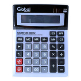 Calculadora Global 12 Digitos, Mod. 1200v Metalizada Color Metalizado