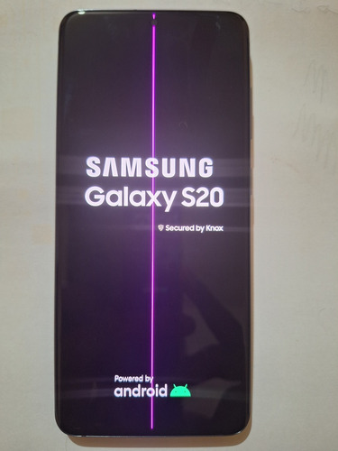 Samsung Galaxy S20 128gb 8gb Ram, Faixa Na Tela Funcionando