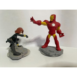 Disney Infinity Marvel's The Avengers Iron Man Black Widow 