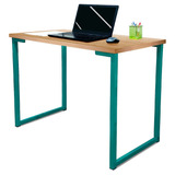 Mesa Para Escritório Estilo Industrial Mdf 120cm Ny Verde