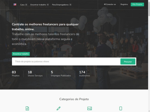 Script Php Mercado De Serviços Freelancers