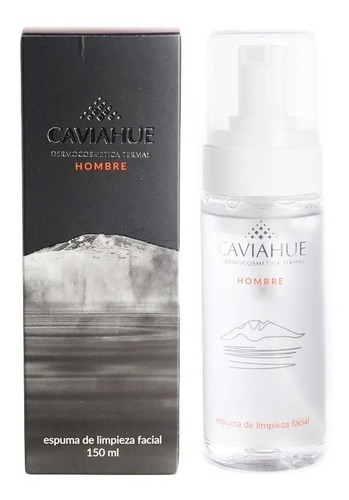 Espuma Limpieza Facial Hombre Caviahue C/valvula 150ml