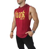 Musculosa Sudadera Capucha Hombre Hoodie Gym Box Gotic Fuark