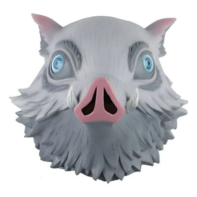 Kimetsu No Yaiba Hashibira Inosuke Máscara De Cerdo Gracioso