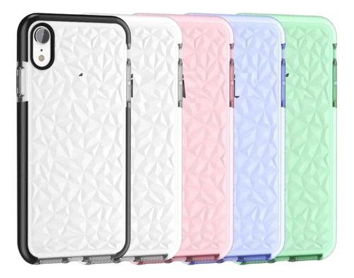 Funda Tpu Reforzada Diamantes Para iPhone 11 11 Pro Max