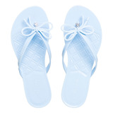 Chinelo Feminino Petite Jolie Azul Sky Pj2272ii