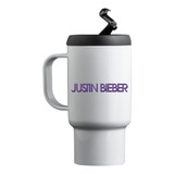 Jarro Térmico Personalizado Vaso Justin Bieber