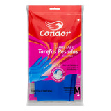 Luva Para Tarefas Pesadas Azul Condor M