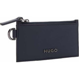 Tarjetero Hugo Boss Myles Card Hold Zip Piel De Oveja