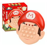 Pop It Electronico Push Burbuja Antiestrés Super Mario Bros