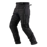 Pantalon Ninetoone City Evo Hombre Negro T-4xl Moto Avenida