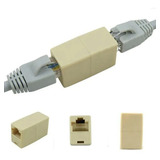 Unión De Red Lan Para Cable Utp Conector Rj45