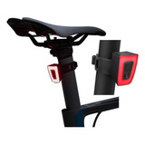 Luz Bicicleta Trasera Recargable Usb Casco Mochila