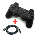 Control Para Ps3 Compatible + Cable De Carga 