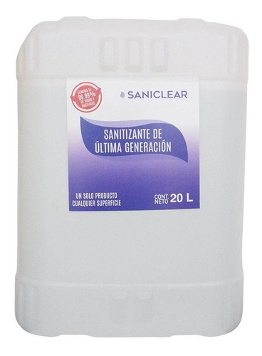 Sanitizante De Sales Cuaternarias.