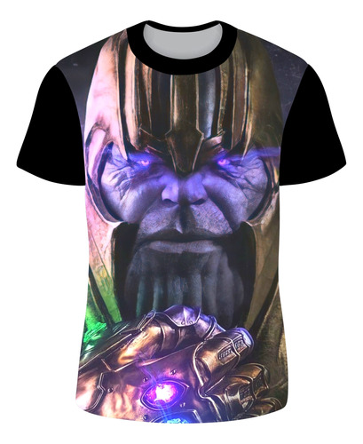 Camiseta/camisa Do Thanos/avengers Thanos Os Vingadores