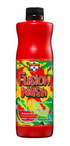 Shampoo Con Carnauba Para Autos X 500ml - Fusion Wash