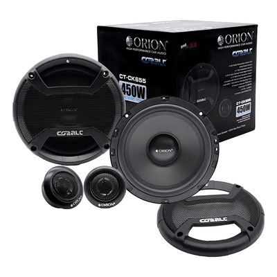 Bocinas 6.5 Coaxial Orion Cobalc 2 Tweerer . 450w Ct-ck655 Color Negro | Envío gratis