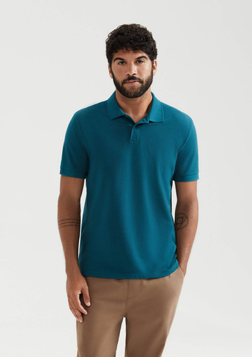 Camisa Básica Masculina Polo Piquet Hering