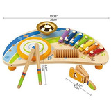 Hape Mighty Mini Band Instrumentos De Percusión De Madera