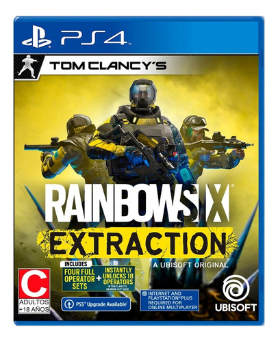 Juego Rainbow Six Extraction Ps4 Juego Fisico Playstation 