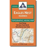 Eagles Nest Wilderness Mapa De Senderismo Topográfico Colora