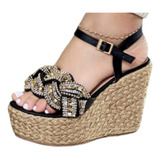 Sandalias Plataforma Yute Talla 35/40