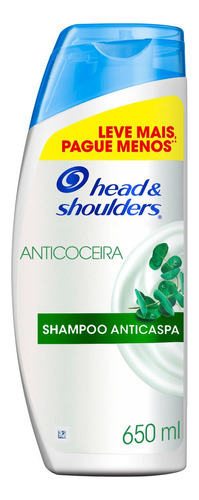  Shampoo Anticoceira 650 Ml Head & Shoulders